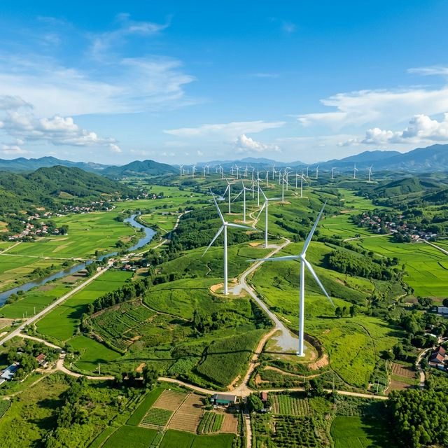 Việt Nam tăng tốc lộ trình Net Zero thông qua các dự án năng lượng tái tạo quy mô lớn